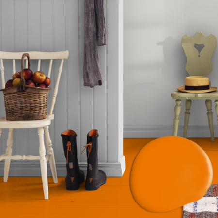 Image de Golvfärg - Kulör W147 Apelsin by Jana Henrici