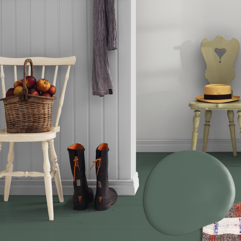 Image de Peinture pour sol - Couleur W157 Matvila by Helena Lyth