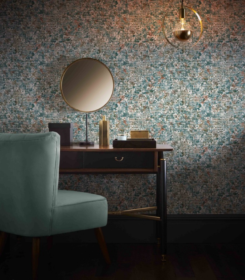 Afbeeldingen van Scintilla Teal/Spice - W0154/04