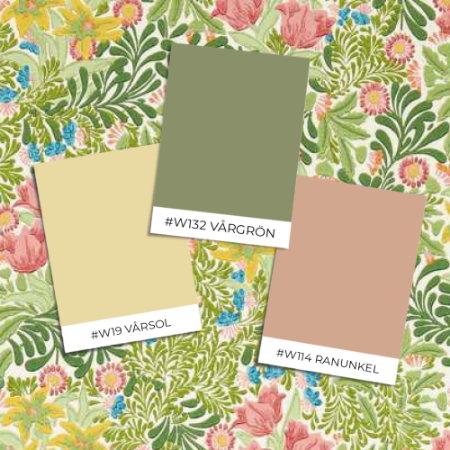 Image de Bower Bough’s Green/Rose - MEWW217205