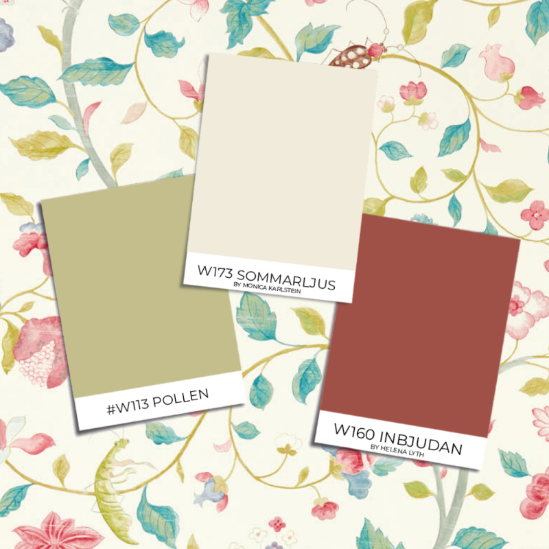 Picture of Arils Garden Blue Clay/Pink - DABW217236