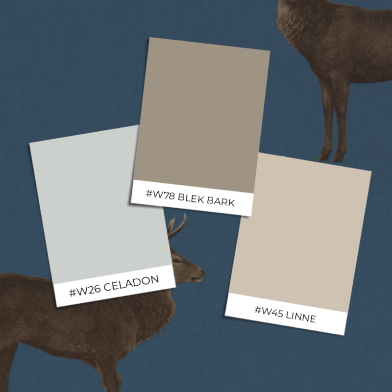 Picture of Evesham Deer Indigo - DYSI216620