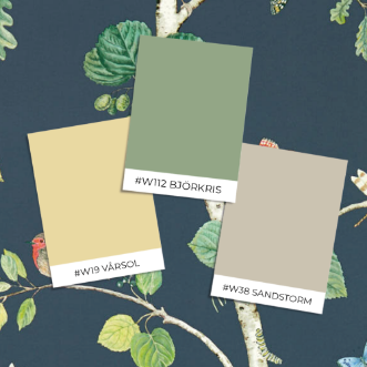 Image de Woodland Chorus Charcoal - DABW217231