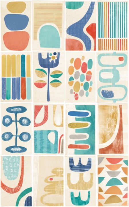 Picture of Snip Snip Indigo & Amber - ABS50130W