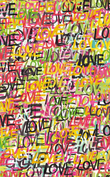 Picture of Love Scribble Multi Riot - CEP50119W