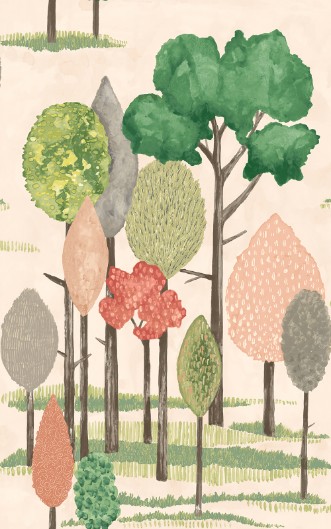 Bild på Tall Trees Powder Puff - CEP50136W