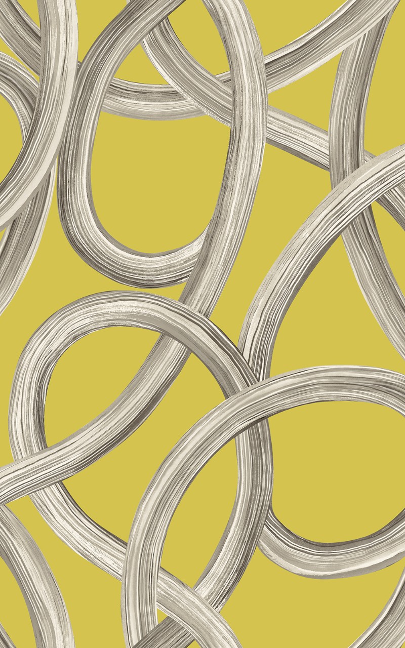 Picture of Twisted Geo Chartreuse - CEP50125W