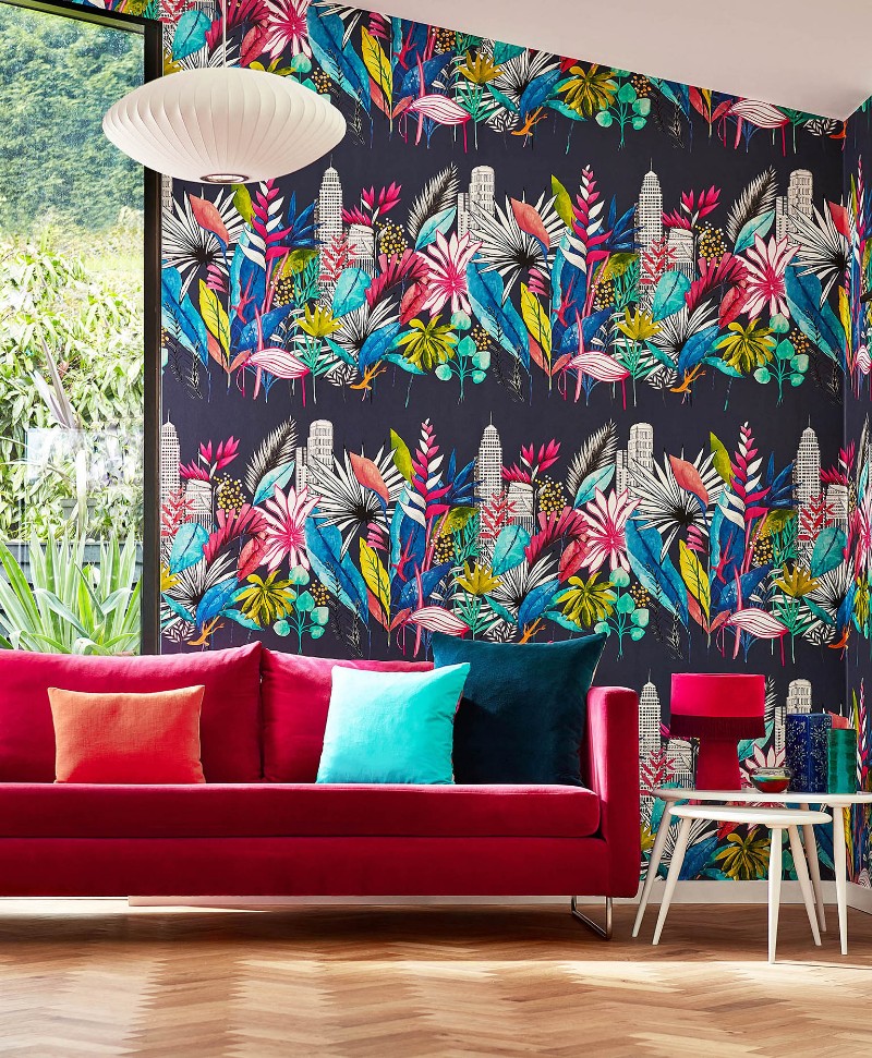 Picture of Urban Tropic Midnight - CEP50110W