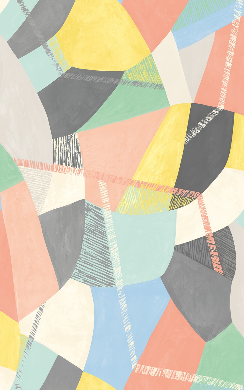 Picture of Abstract Geo Pastel Pop - GRA50104W