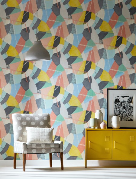 Picture of Abstract Geo Pastel Pop - GRA50104W