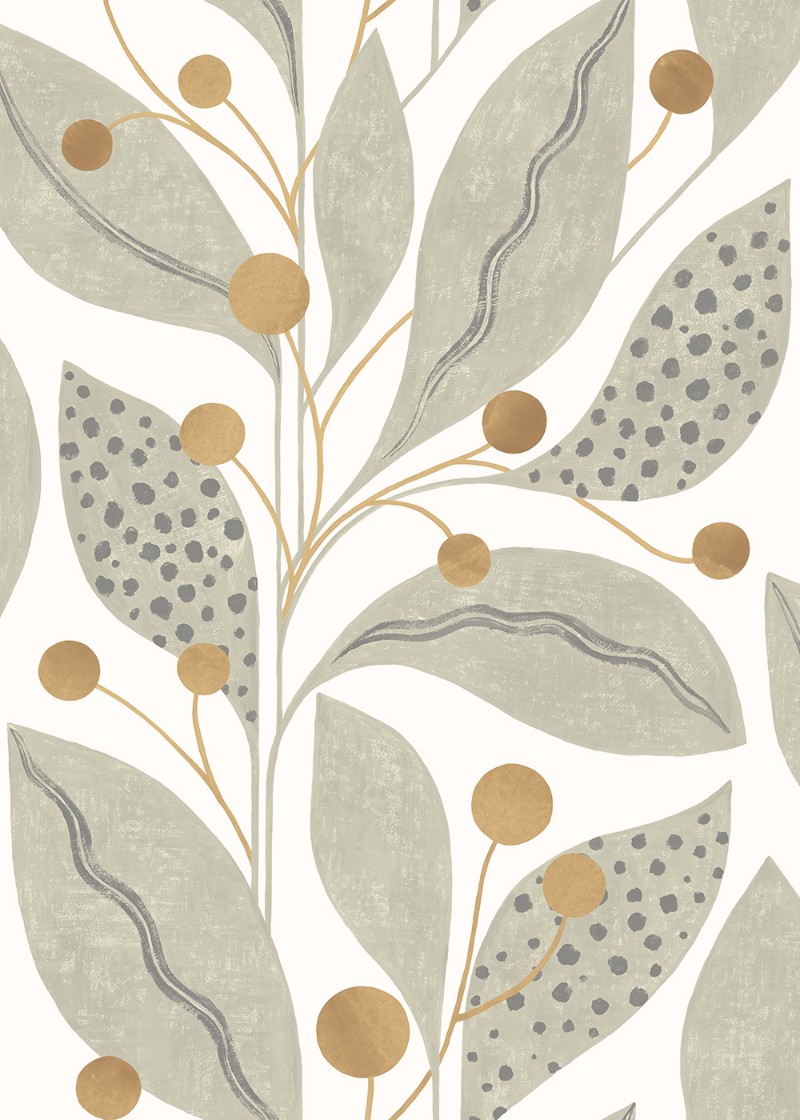 Picture of Berry Dot Bone & Tan - GRA50136W