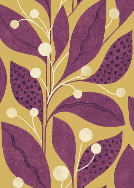 Picture of Berry Dot Mulberry - GRA50132W