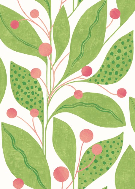 Picture of Berry Dot Pear & Peach - GRA50135W