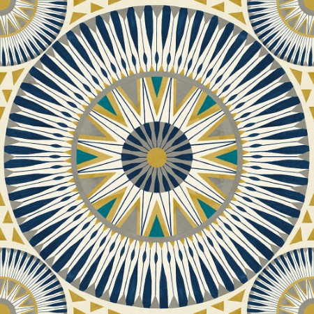 Picture of Large Ellipse Ink & Amber - GRA50126W