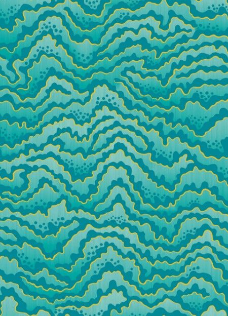 Picture of Contour Turquoise & Lemon - IKA50119W