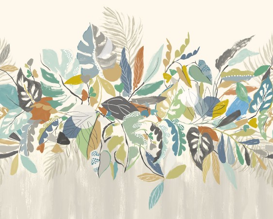 Picture of Abstract Tropic Earth - ICN50124M