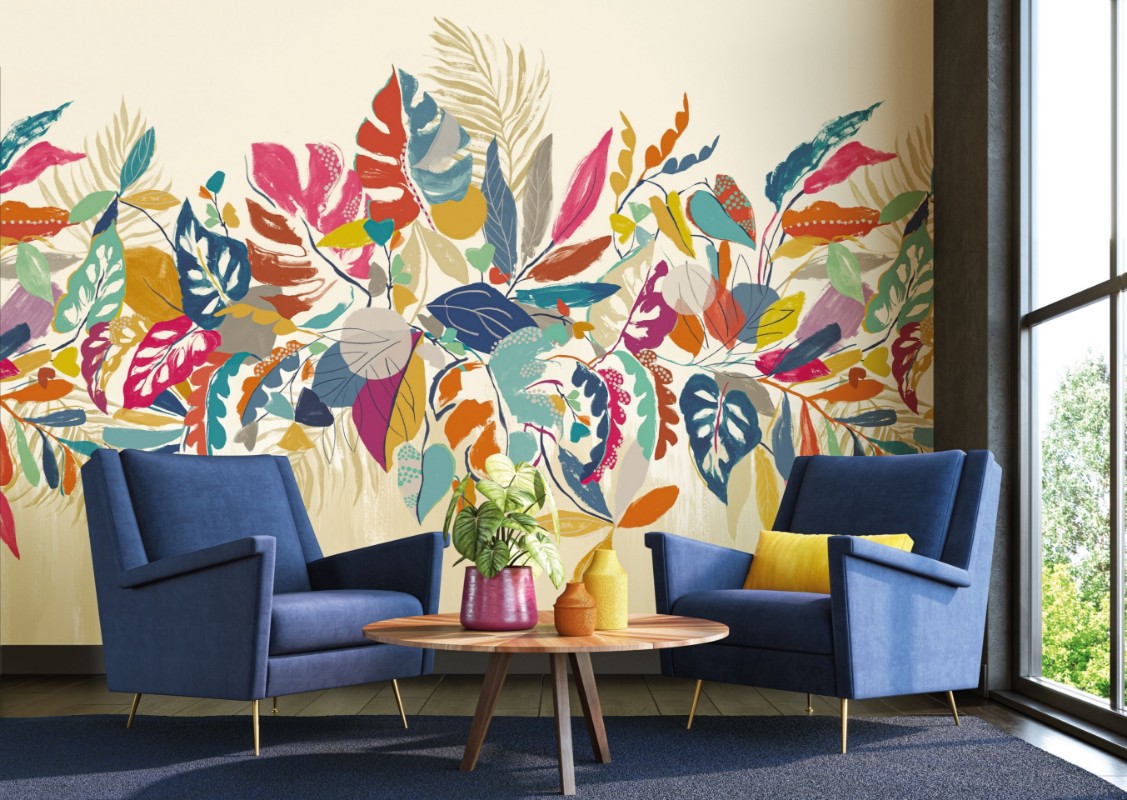 Picture of Abstract Tropic Noir Pop - ICN50122M