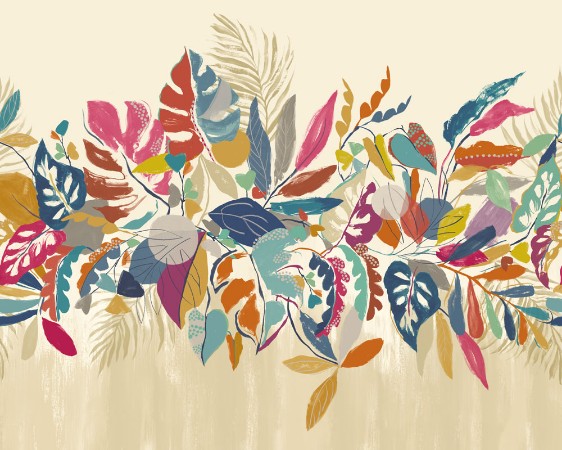 Picture of Abstract Tropic Warm Spice - ICN50123M