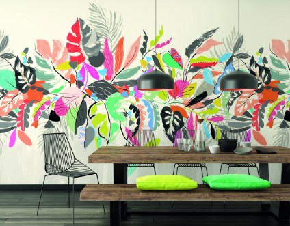 Picture of Abstract Tropic Warm Spice - ICN50123M