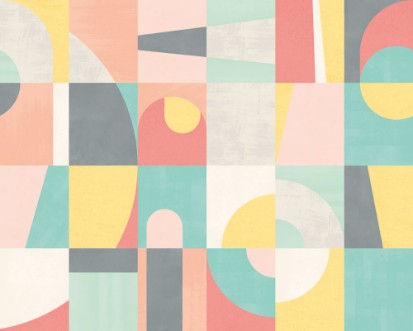 Picture of Blocky Flamingo & Smoke - ICN50140M