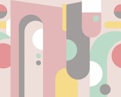 Picture of Monster Arch Flamingo & Mint - ICN50131M