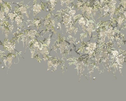 Bild på Trailing Wisteria Linen  & Stone - ICN50114M