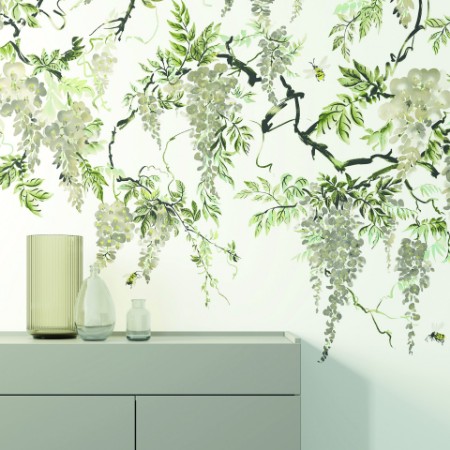Picture of Trailing Wisteria Linen - ICN50113M