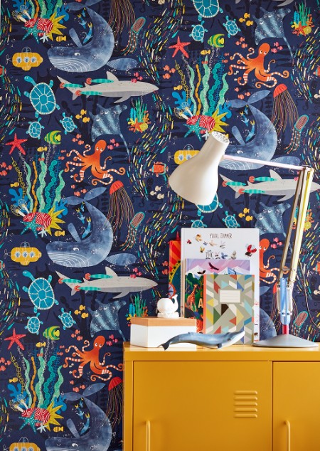 Picture of Beneath The Waves Prussian - WGU50130W