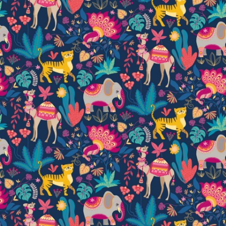 Picture of Samba Safari Ink & Cerise - WGU50133W