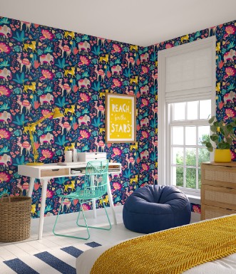 Picture of Samba Safari Ink & Cerise - WGU50133W