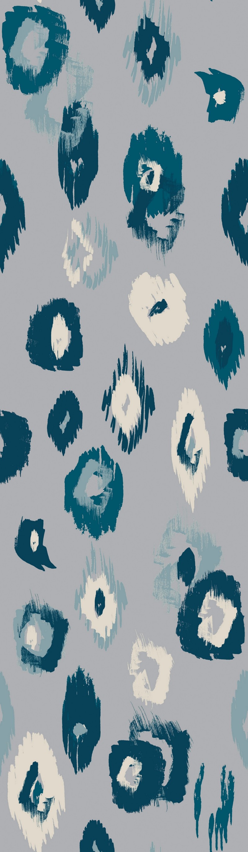 Picture of Animal Ikat  Serpentine & Ink  - WLD53120W