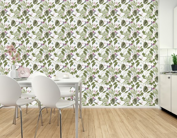 Picture of Hummingbird  Wilderness White  - WLD53114W