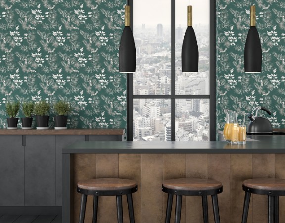 Picture of Toucan Toile Rainforest Green  - WLD53111W