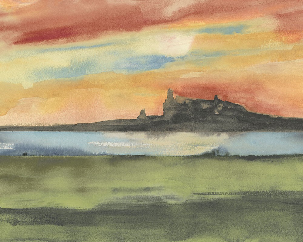 Picture of Horizon Terracotta & Sage  - WND50117M