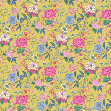 Picture of Azalea Wallpaper Yellow/Green - AZALEA/WP1/YGR