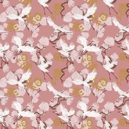 Picture of Demoiselle Wallpaper Blush - DEMOISE/WP1/BLS