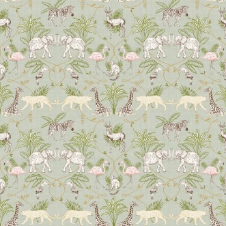 Bild på Serengeti Wallpaper Sage Green - SERENGET/WP1/SGR