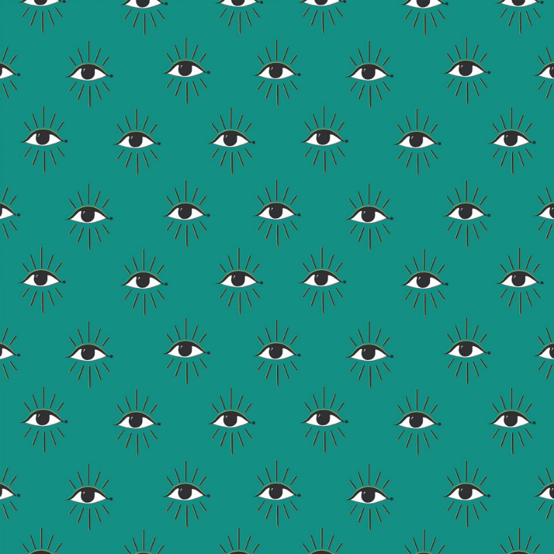 Picture of Theia Wallpaper Turquoise - THEIA/WP1/TUR