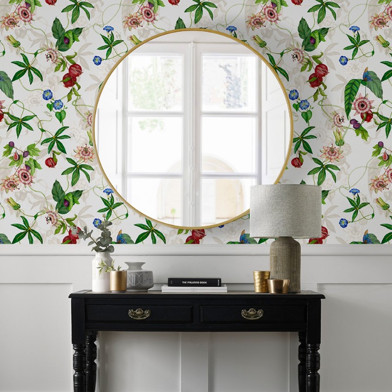 Picture of Figaro Wallpaper White - FIGARO/WP1/WHI