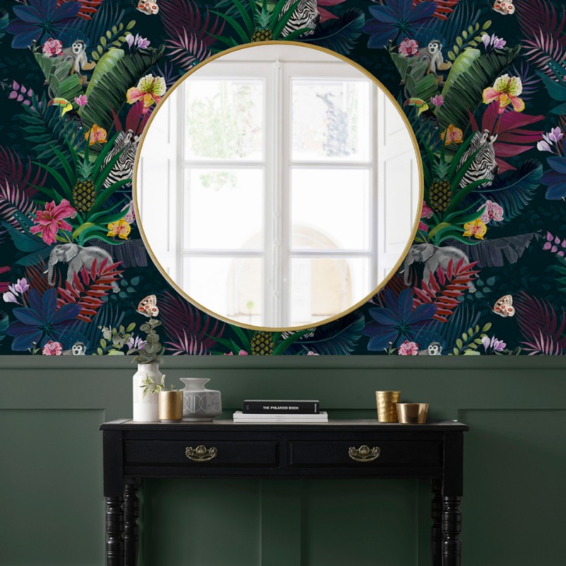 Picture of Kala Wallpaper Black - KALA/WP1/BLK