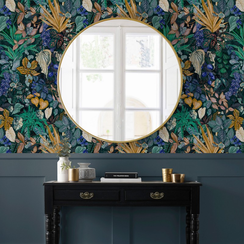 Bild på Veadeiros Wallpaper Blue - VEADEIR/WP1/BLU