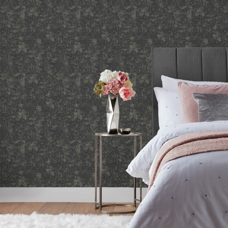 Picture of Symphony Wallpaper Black - SYMPHON/WP1/BLK
