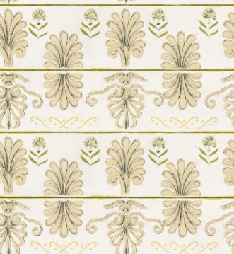 Picture of Mykonos Villa Motif Taupe - WP30042