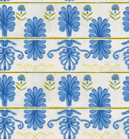 Picture of Mykonos Villa Motif White Sand - WP30043