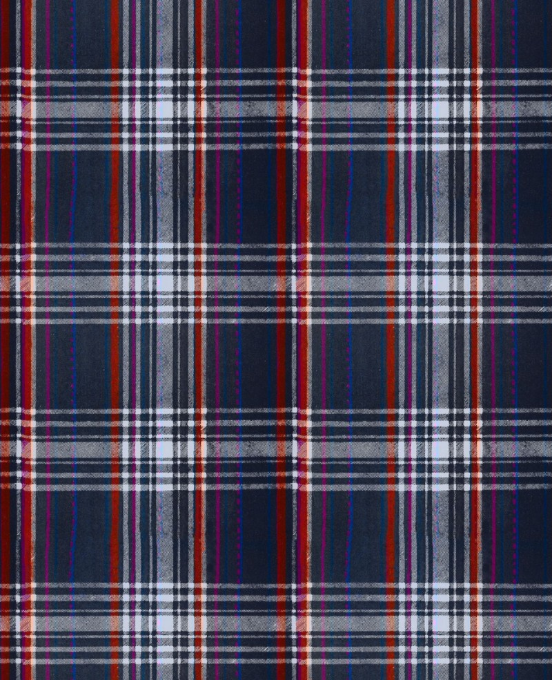 Picture of Seaport Plaid Navy Blue - WP30067