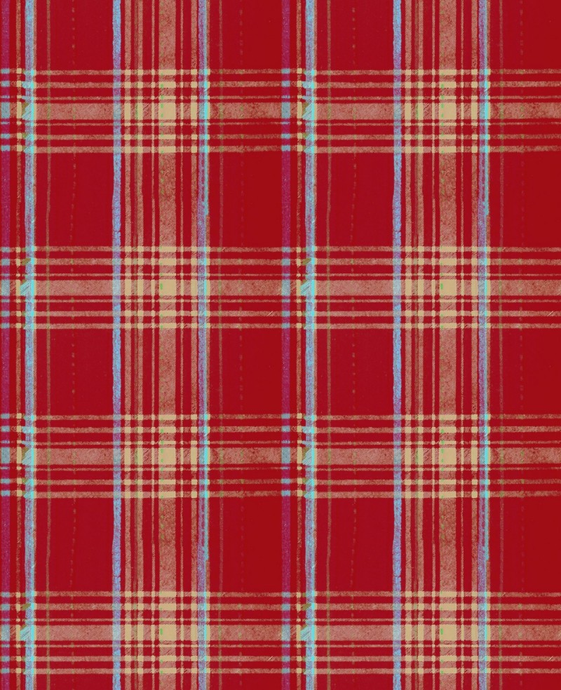Picture of Seaport Plaid Red - WP30066