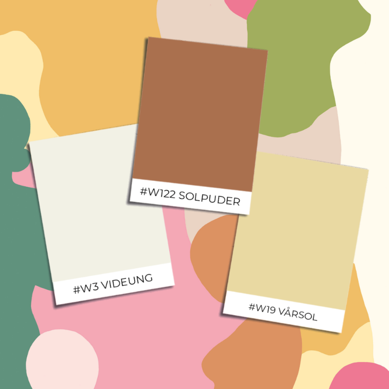 Picture of Silhouette Emerald & Peach - ABS50111W