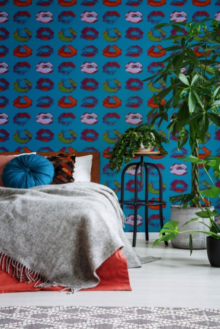 Picture of Neon Kiss Blue - WP20379