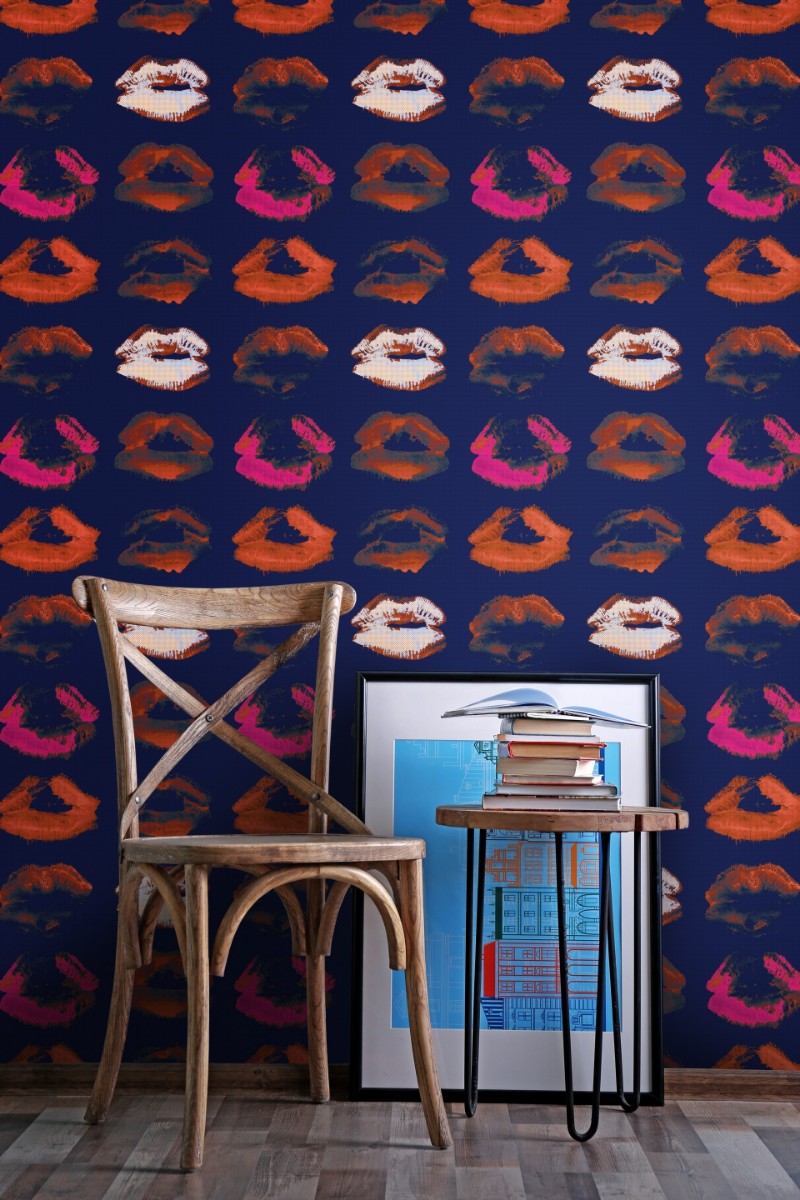 Picture of Neon Kiss Indigo - WP20380