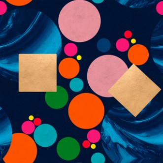 Picture of Pseudomorph In Blue - WP20329